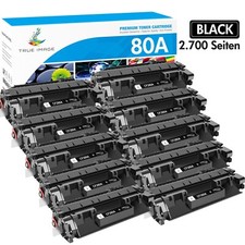 10PK CF280A 80A Toner Cartridge for HP Laserjet Pro 400 M401d M401dne Printer picture