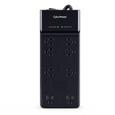 CyberPower CSB806R1 8-Outlet Essential Surge Protector with 6' Cord, Black picture
