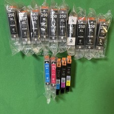Canon PGI 250 251 XL Ink Cartridges Lot 15 Pcs picture