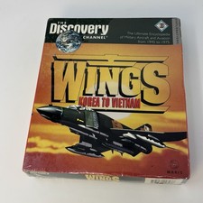 Wings Korea To Vietnam The Discovery Channel Multimedia PC Big Box Game SEALED** picture