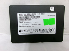 Micron 5300 Max 480GB SATA 6Gbps 2.5in SSD MTFDDAK480TDT GOOD HEALTH picture