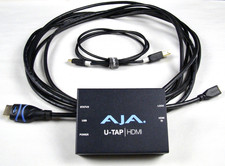 AJA U-TAP HDMI Video Capture Device • Simple USB 3.0 Powered w/USB & HDMI Cables picture