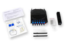 CCH-CS06-D9-P00RE - CCH Pigtailed Splice Cassette 6 F, SCAPC duplex, Singlemode picture