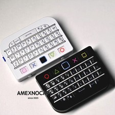Mini Bluetooth QWERTY Keyboard with Trackpad for Smartphone - Retro Physical Key picture