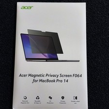Acer Magnetic Privacy Screen 14 inch MacBook Pro Clear Model F064 Filter Film picture