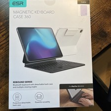 ESR Rebound Magnetic Keyboard Case 360, Compatible With iPad Pro 13, Purple picture