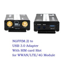 M.2 to USB 3.0 Adapter with SIM Card Slot for WWAN/LTE/4G Module picture