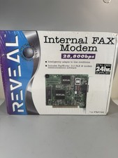 New REVEAL PM700 Internal 28.8Kbps Fax Modem ISA - Sealed Vintage Box picture