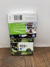3 Pack OEM HP 933XL Cyan Ink Cartridges Sep 2021 picture