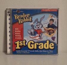 Reader Rabbit 1st Grade Special 2 CD Edition PC Mac Ages 5-7 Learning Company picture