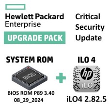 Critical BIOS ROM HPE ProLiant DL60 DL80 Gen9 (U15) U15_3.40_08_29_2024+iLO4 picture