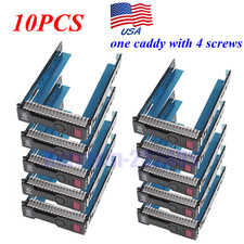 10pcs Original HP Hard Drive Tray Caddy 3.5