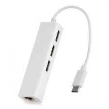 JSER USB 3.1 Type C USB-C to Multiple 3 Ports Type-C LAN-100Mbps+USB2.0*3 picture