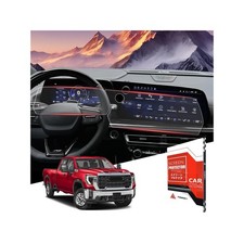 For 2PCS Matte Anti Glare Tempered Glass 2024 2025 2026 Chevrolet Traverse 17... picture