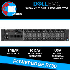 Dell PowerEdge R730 16B SFF 2U Server -V2- Choose CPUs/RAM/Drives - Wholesale picture