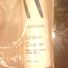 Insignia Streak-Free Screen Cleaner 2 fl oz (59 mL) w/ Cleaning Clothe. picture