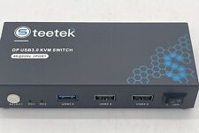 Steetek DP USB 3.0 KVM Switch Dual Monitor 2-Port 4K@60Hz NO POWER SUPPLY picture