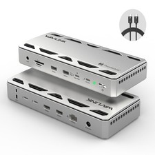 Thunderbolt 5 Docking Station 12-in-1 Dual Monitor Hub 140W PD USB-A 3.2 10Gbps picture