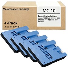 4 Pack MC-10 MC10 Maintenance Cartridge Compatible for  ImagePROGRAF IPF655 picture