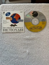 The American Heritage Dictionary  (PC 1995) CD WITH INSTALL BOOKLET ONLY picture