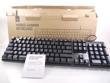 PICTEK PC305A FULL SIZE RGB LIGHT UP WIRED GAMING KEYBOARD MECHANICAL KEYBOARD picture