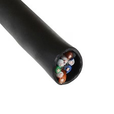 Genspeed 7136100 Data Lan Cable, 6, 23 Awg, 50 Ft, Black picture