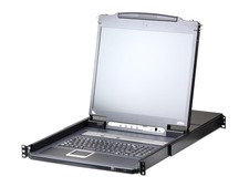 Aten CL5708iN KVM Switch 8-Port VGA PS/2-USB Over IP 19in LCD Daisy-Chain picture