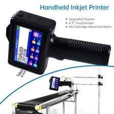 Handheld Inkjet Printer W/ 42ml ink cartridge Touch screen logo barcode machine picture