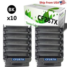 10PK CF287X CF 287X Toner Cartridge Fit For M506 M506n Printer picture