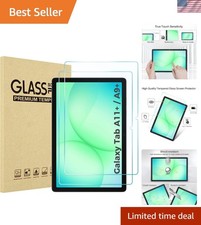 2 Pack Scratch Resistant Screen Protector for Galaxy Tab A11/A9 Plus 11