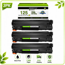 3X High Yield 125 Toner Cartridge for Canon ImageClass LBP6000 LBP6040 MF3010 picture