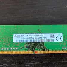 SK hynix 8GB DDR4 PC4-2400T 288-Pin Unbuffered DIMM HMA81GU6AFR8N-UH picture
