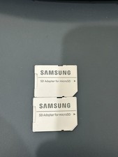 2 Samsung Micro SD TF TransFlash to SD Memory Card picture