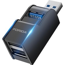 Multi-Device USB 3.0 Hub - Portable 3-Port Splitter with Fast Transfer Rate picture