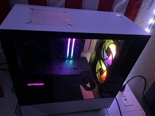 MSI MSI Gaming Desktop PC Tower with RGB Lighting, White/Black picture