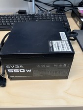 EVGA 550W ATX Switching Power Supply PSU 24-Pin Black 100-N1-0550-L1 Tested picture