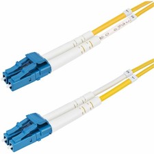 StarTech 3m [9.8ft] LC to LC [UPC] OS2 Single Mode Duplex Fiber Optic Cable picture
