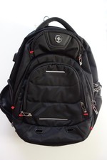 Swissdigital Design J14-BR TSA-Friendly Travel Laptop Backpack Black Red picture