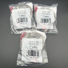 3 X BELKIN A3L791-07- RDS CAT5E MOLDED PATCH CABLE 7FT NEW SEALED picture