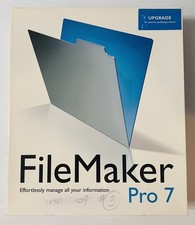 FileMaker Pro 7 Upgrade Retail Box CD Mac Windows Multilingual 2004 picture