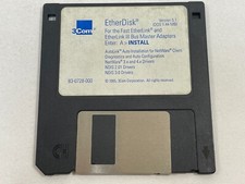 Vintage 1998 3Com EtherDisk XL Version 3.1 PC Computer Software 3.5