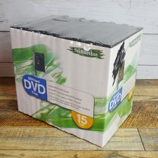 TekNMotion Standard DVD Case 15 Pack W Clear Outer Sleeve New Sealed picture