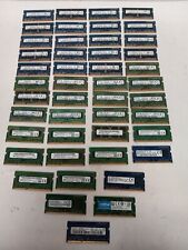 Lot of 46Pcs 4GB Mixed Brand&speed PC3L Laptop Memory RAM Total:184GB (46x 4GB) picture
