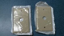 Leviton 86017 Telephone/cable Wall Plate, Lot of 2,  picture