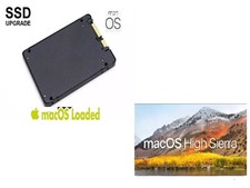 Pre-Loaded High Sierra 240GB SSD for MacBook Pro, Mini & iMac A1278 A1286 A1297 picture