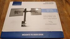 Insignia- Dual Screen Desktop Mount for Monitors up to 30