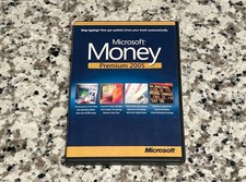 Microsoft Money 2005 Premium Personal Finance Software Windows CD picture