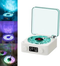 The Waves Vinyl Player, Waves Bluetooth Speaker, Portable Vintage Vinyl Speaker picture