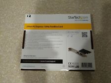 NEW StarTech PEX1394A2V 2 Port 1394a PCI Express FireWire Card picture