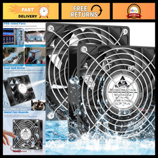 High-Speed 120mm Waterproof Fan 12V DC IP68 Dual Ball Bearing 2-Pin Cooling picture